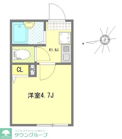 ALBA亀有の物件間取画像
